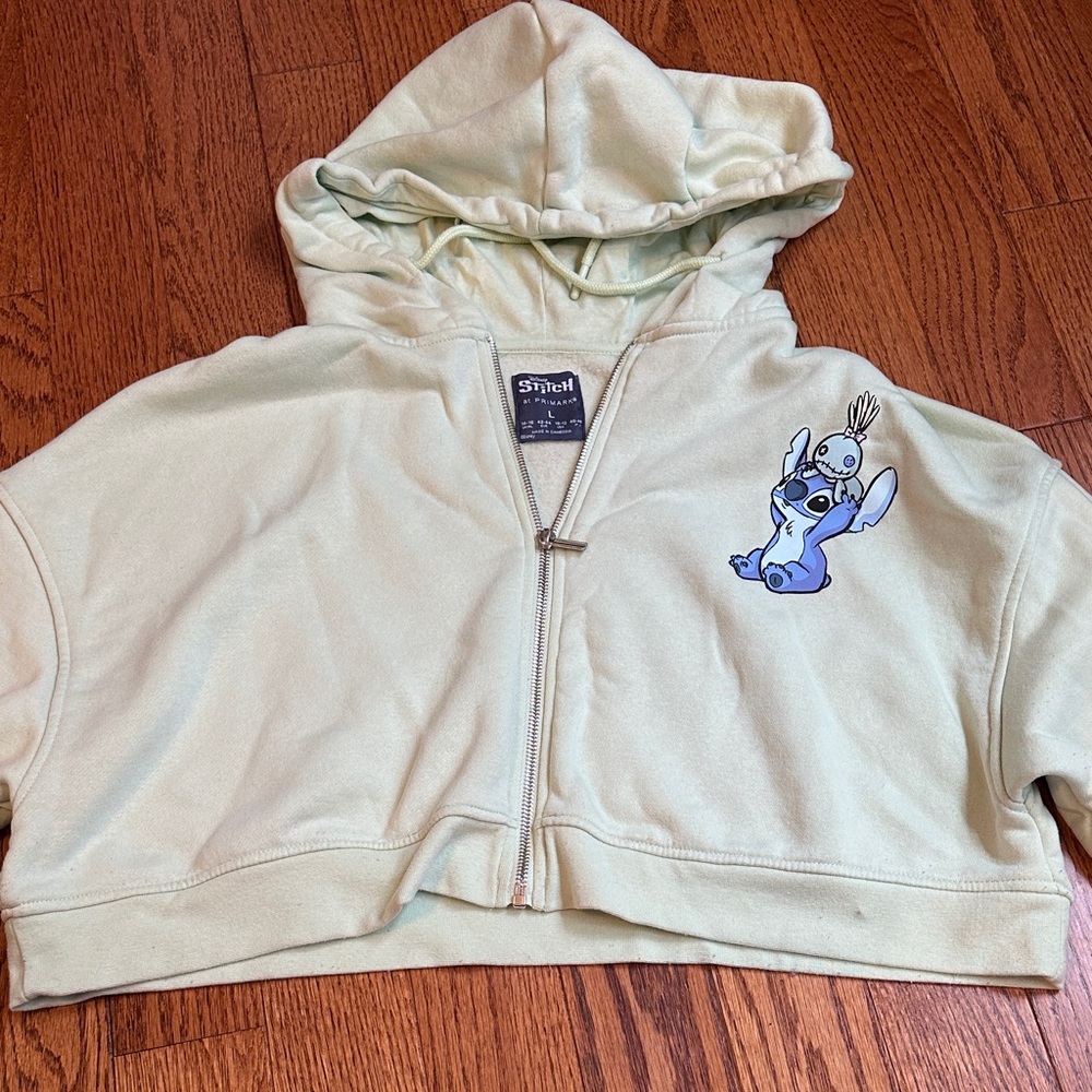 Disney Stitch Primark Woman’s Cropped Hoodie